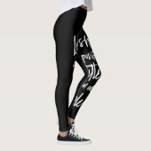 leiderschap is een voorbeeld leggings (Rechts)