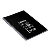 leiderschap is een voorbeeld notitieboek (Rechterzijde)