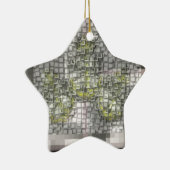 Leiderschap is niet moeilijk te vinden keramisch ornament (Rechts)