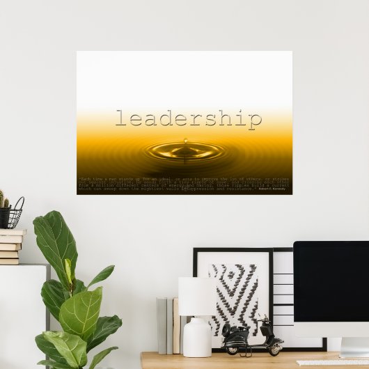Leiderschap Poster (Thuiskantoor)