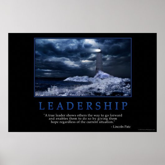 Leiderschap Poster (Voorkant)