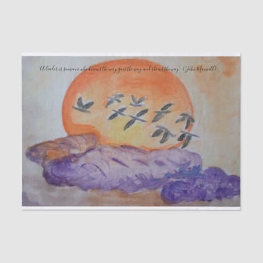 Leiderschap Tissuepapier (Voorkant)