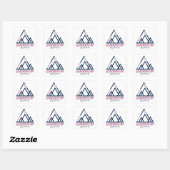 Leiderschap Top Square Sticker (Vel)