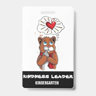 Leiderschapsknopen voor Vriendelijkheid Badge Kleu