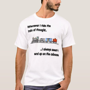 Leiding van de denktrein t-shirt