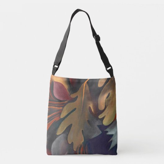 Leidingen onder water | Georgia O'Keeffe | Crossbody Tas (Achterkant)