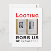 Leidinggevend ons briefkaart van de Kennis (Voorkant / Achterkant)