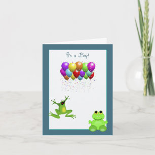 Leidingjaar geboorteaankondiging