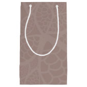 Leidingpatroonrand en achtergrond klein cadeauzakje (Voorkant)