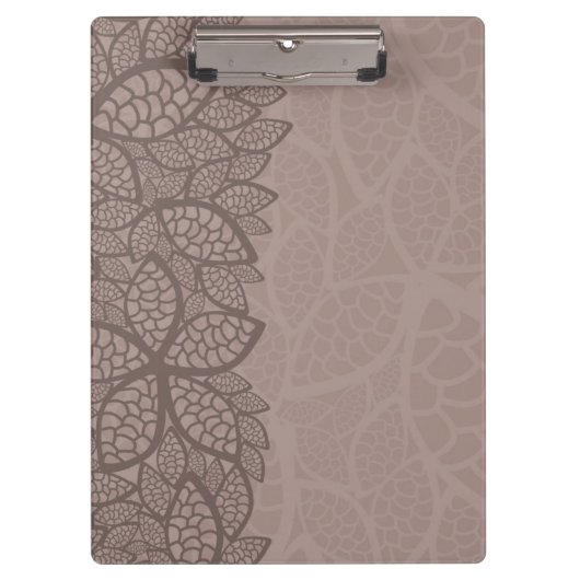 Leidingpatroonrand en achtergrond klembord (Voorkant)