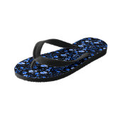 Leidt Patroon 12.bw offwhite BG Kinder Teenslippers (Schuin)