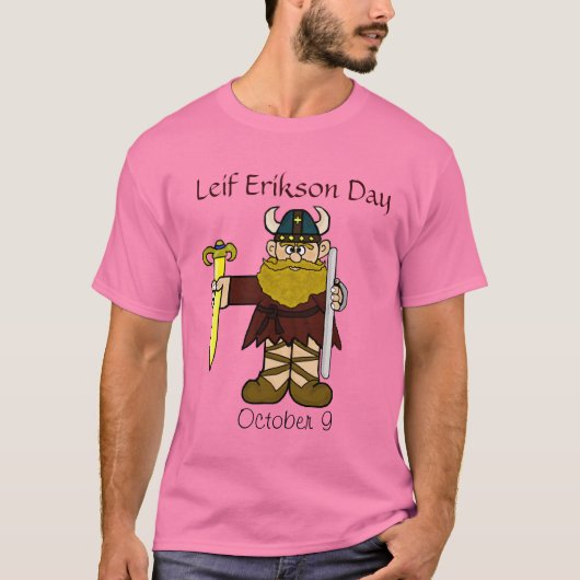 Leif Erikson Day T-shirt (Voorkant)