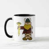 Leif Erikson Vs Christopher Columbus Mug (Gauche)
