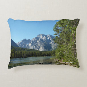 Leigh Lake in het Grand Teton National Park Accent Kussen