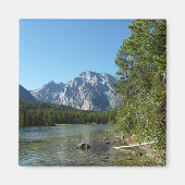 Leigh Lake in het nationaal park Grand Teton Magneet (Voorkant)