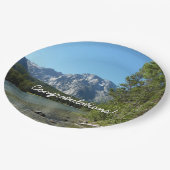 Leigh Lake in het nationaal park Grand Teton Papieren Bordje (Gekanteld)