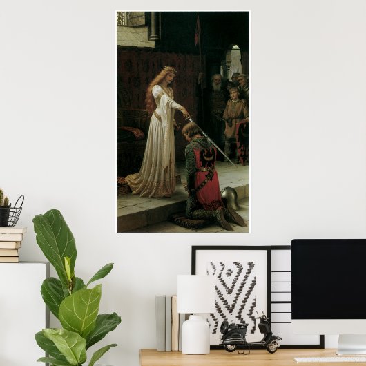 Leighton Fine Art Poster of Print (Thuiskantoor)