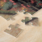 Leihgton Lady in een tuin Legpuzzel (Zijkant)