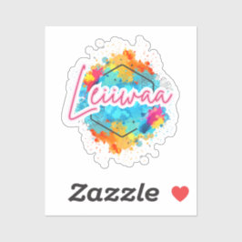 LEIIWAA – Eiland Girl Power Stickers