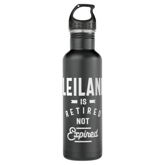 Leilani Persoonlijke naam Birthday Gift Waterfles (Voorkant)