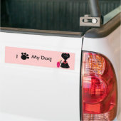 LeiLani the Black Lab Bumpersticker (Op Truck)
