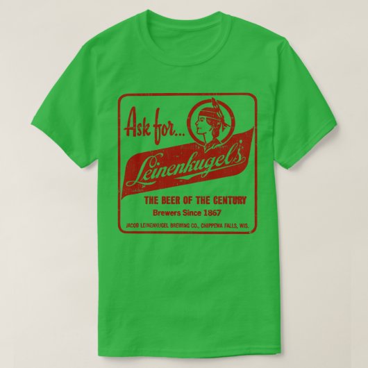 Leinenkugels Style Vintage Design dégradé TShirt (Design devant)