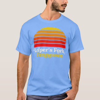 Leipers Fork Tennessee Retro Sunset Nashville T-shirt