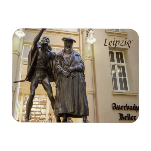 Leipzig Auerbachs Keller Magneet (Horizontaal)
