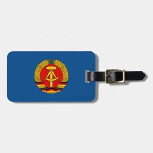 Leipzig, DDR - Oost-Duitsland Bagagelabel