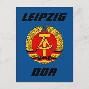 Leipzig, DDR - Oost-Duitsland Briefkaart