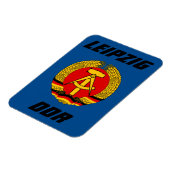 Leipzig, DDR - Oost-Duitsland Magneet (Linkerzijde)