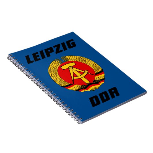 Leipzig, DDR - Oost-Duitsland Notitieboek (Rechterzijde)