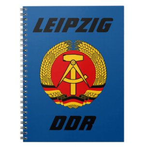 Leipzig, DDR - Oost-Duitsland Notitieboek