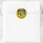 Leipzig Flag Ronde Sticker (Tas)