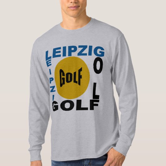 LEIPZIG GOLF Basic T-shirt (Voorkant)