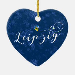 Leipzig Heart, Ornament kerstbomen, Duitsland