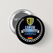 Leipzig Ronde Button 5,7 Cm (Voorkant /achterkant)