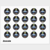 Leipzig Ronde Sticker (Vel)