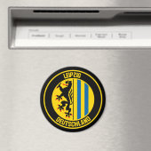 Leipzig Round Emblem Magneet (Insitu (Vaatwasser))