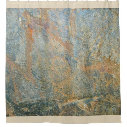 Leisteen Douchegordijn (Voorkant)