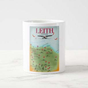Leith Scotland  stijlkaart Extra Grote Beker