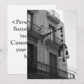 L'Eixample Invitation (Barcelone, Espagne) (Devant / Derrière)