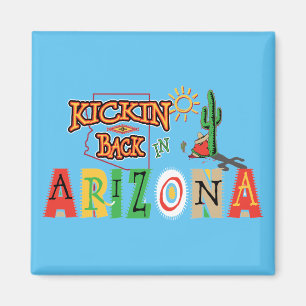 Lekker achterover in Arizona Magneet
