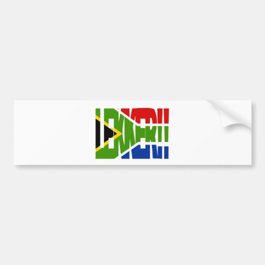 Lekker!! Bumpersticker (Voorkant)