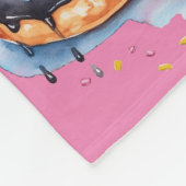 (lekker) donut fleece deken (Hoek)