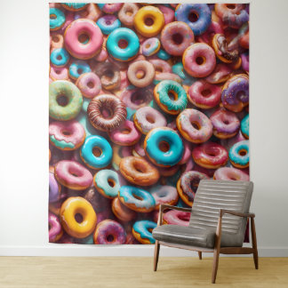 Lekker donutmotief wandkleed