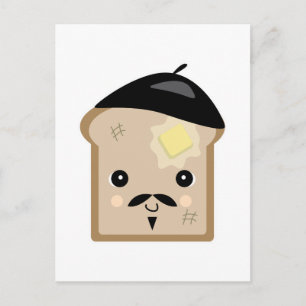 lekker Frans toast Briefkaart