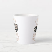 Lekker Ik Verander Koffie In Code Latte Mok (Voorkant)