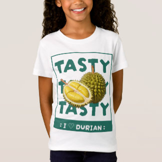 Lekker, lekker, lekker: ik hou van Durian T-shirt
