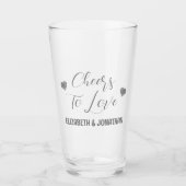 Lekker voor liefde glas (Voorkant)